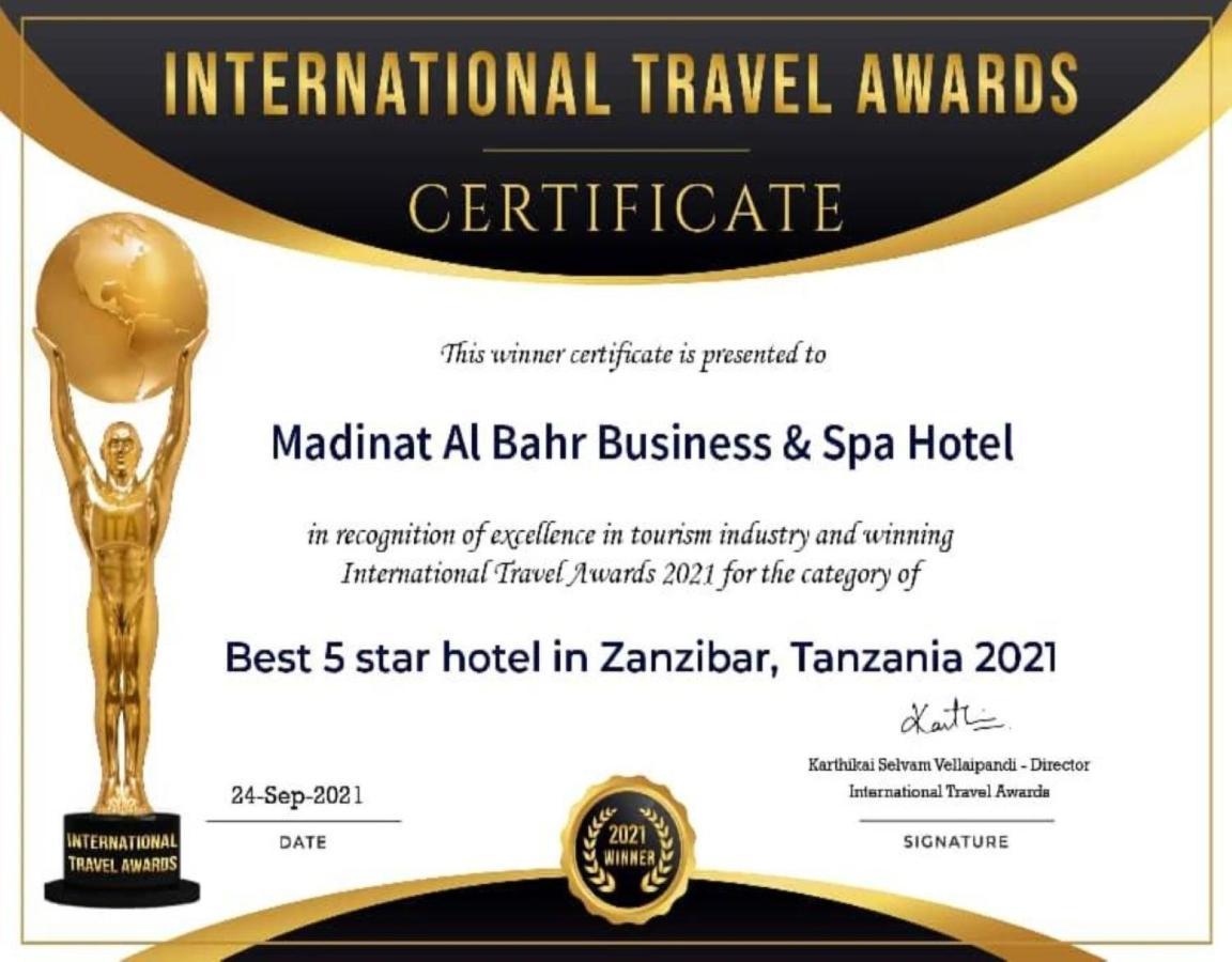 Madinat Al Bahr Business & Spa Hotel Zanzibar Exterior foto